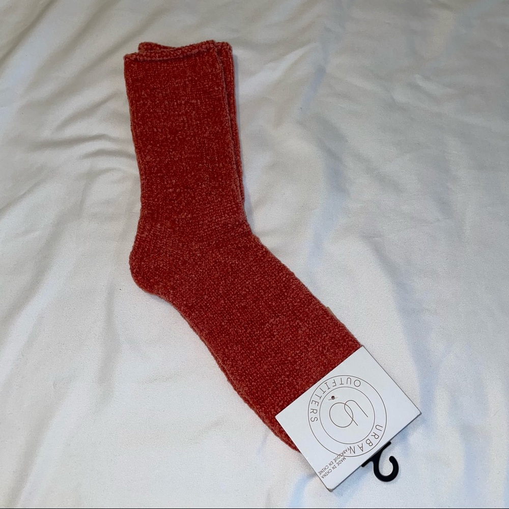 Urban Outfitters Chenille Socks, NWT